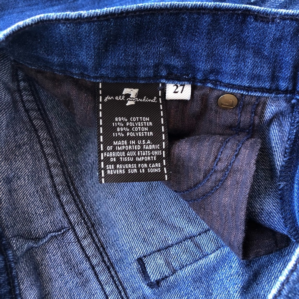 🌸7 For All Mankind jewel pocket bootcut Jeans - Picture 3 of 6